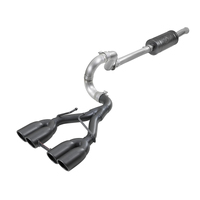 aFe Rebel Series 2.5in 304 SS Cat-Back Exhaust w/ Black Tip 18-20 Jeep Wrangler (JL)