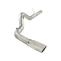 aFe MACHForce XP 5in DPF-Back 409SS Exhaust Dodge Diesel Trucks 07.5-12 L6-6.7L (td) Polished Tip