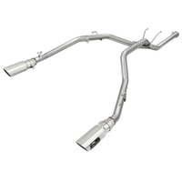 aFe MACHForce XP DPF-Back Exhaust 2.5in SS with Polished Tips 2014 Dodge Ram 1500 V6 3.0L EcoDiesel