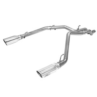 aFe MACHForce XP DPF-Back Exhaust 3in SS w/ 5in Polished Tips 2014 Dodge Ram 1500 V6 3.0L EcoDiesel