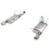 aFe MACHForce XP Exhaust 11-14 Ford Mustang GT V8-5.0L 3in. SS Axle-Back w/Polished Tips