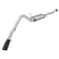 aFe MACHForce XP SS Exhaust 3in to 3.5in Cat-Back w/ Black Tip 15 Ford F-150 EcoBoost V6 2.7/3.5Ltt