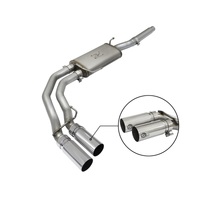 aFe Rebel Exhausts Cat-Back SS Ford F-150 04-08 V8 4.6/5.4L w/ Polished Tips