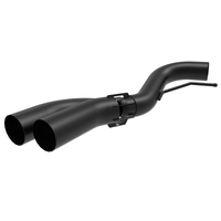 aFe Rebel DPF-Back 409 SS Exhaust System w/Dual Black Tips 18-19 Ford F-150 V6 3.0L (td)