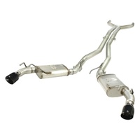 aFe MACHForce XP Exhaust 3in Stainless Stee CB/10-13 Chevy Camaro V8-6.2L (td) (gloss blk tip)