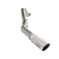 aFe MACHForce XP Exhaust 5in DPF-Back SS 11-13 GM Diesel Trucks V8-6.6L (td) (LML) (Pol Tip)