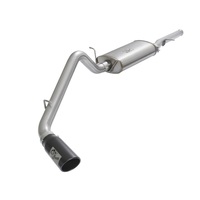 aFe MACHForce XP Exhausts Cat-Back Black Tip 09-17 GM Silverado 1500 4.3/5.3L RegCab SB/LB