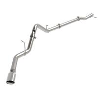 aFe 23-24 GM Trucks L6 Large Bore-HD 3 IN 409 Stainless Steel DPF-Back Exhaust System w/Polished Tip