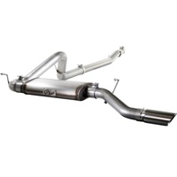 aFe MACHForce XP Exhausts Cat-Back SS-409 EXH CB Jeep Wrangler 4Dr 2012 V6-3.6L