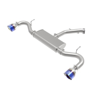 aFe Takeda 2.5in 409 SS Axle-Back Exhaust System Blue Flame 18-20 Hyundai Elantra GT L4-1.6L(t)