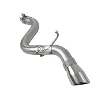 aFe MACH Force-Xp Axle-Back Exhaust System w/Polished Tip 18-20 Jeep Wrangler L4-2.0T / V6-3.6L