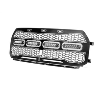 aFe 17-20 Ford Raptor w/ FFC Scorpion Grill w/ LEDs