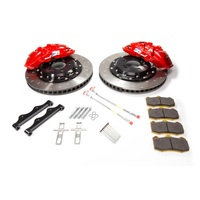 Alcon 2009+ Nissan GT-R R35 380x33mm Rotor Red 4 Piston Caliper RC4 Rear Axle Kit