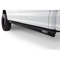 AMP Research 2021 Ford F-150 SuperCrew & 2022 F-150 Lightning CC PowerStep XL - Black