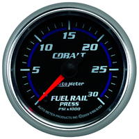 Autometer Cobalt 52mm 0-30,000 PSI F/S Electronic Diesel Fuel Rail Pressure Gauge (Cummins 5.9L)