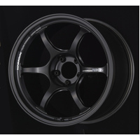 Advan RG-D2 18x9.5 +35 5-114.3 Semi Gloss Black Wheel