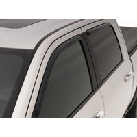 AVS 07-13 Chevy Silverado 1500 Ext. Cab Ventvisor Front & Rear Window Deflectors 4pc - Smoke