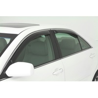 AVS 07-11 Toyota Camry Ventvisor In-Channel Front & Rear Window Deflectors 4pc - Smoke