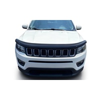 AVS 17-22 Jeep Compass Carflector Low Profile Hood Shield - Smoke