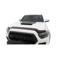 AVS 16-18 Toyota Tacoma Aeroskin Low Profile Hood Shield - Matte Black