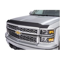 AVS 07-13 Chevy Silverado 1500 Aeroskin II Textured Low Profile Hood Shield - Black