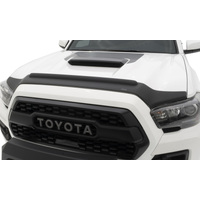 AVS 07-13 Toyota Tundra Aeroskin II Textured Low Profile Hood Shield - Black