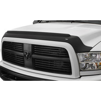 AVS 10-18 Dodge RAM 2500 Aeroskin II Textured Low Profile Hood Shield - Black