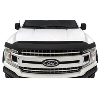 AVS 15-18 Ford F-150 Aeroskin II Textured Low Profile Hood Shield - Black