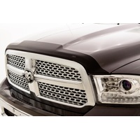 AVS 09-18 Dodge RAM 1500 Quad Cab Ventvisor & Aeroskin Deflector Combo Kit - Matte Black