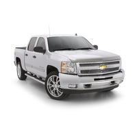 AVS 10-14 Ford F-150 SVT Raptor Aeroskin Low Profile Hood Shield - Chrome