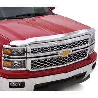 AVS 15-18 GMC Canyon High Profile Hood Shield - Chrome