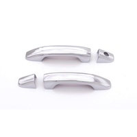 AVS 14-18 Chevy Silverado 1500 Door Handle Covers (2 Door) 4pc Set - Chrome