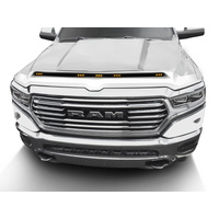 AVS 19-22 RAM 1500 (Excl. Sport Hood) Aeroskin Lightshield Color Match Hood Protector - Ivory Pearl