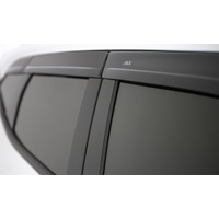 AVS 07-18 Jeep Wrangler (2 Door Only) Ventvisor Low Profile Window Deflectors 2pc - Matte Black