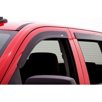 AVS 15-18 Chevy Colorado Crew Cab Ventvisor Low Profile Window Deflectors 4pc - Matte Black