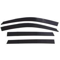 AVS 15-18 Ford F-150 / 17-18 Ford F-250 Extended Cab Ventvisor Low Profile Deflectors 4pc - Smoke