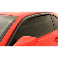 AVS 12-14 Ford Mustang Ventvisor Outside Mount Window Deflectors 2pc - Smoke