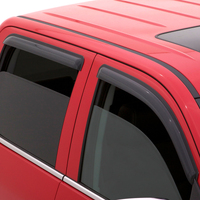 AVS 07-18 Jeep Patriot Ventvisor Outside Mount Window Deflectors 4pc - Smoke