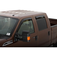 AVS 99-16 Ford F-250 Supercab Ventvisor Outside Mount Window Deflectors 4pc - Smoke