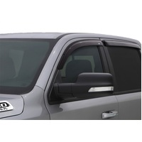 AVS 2019 RAM 1500 Crew Cab Ventvisor Outside Mount Front & Rear Window Deflectors 4pc - Smoke