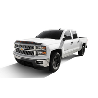 AVS 16-18 Chevrolet Silverado 1500 Low Profile Aeroskin Lightshield Pro - Black