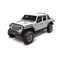 AVS 20-22 Jeep Gladiator (Launch/Overland/Rubicon/Sport) Low Profile Aeroskin Lightshield Pro - Blk