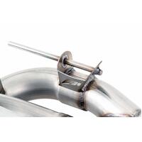 AWE Tuning BMW F3X 340i Touring Edition Axle-Back Exhaust - Chrome Silver Tips (102mm)