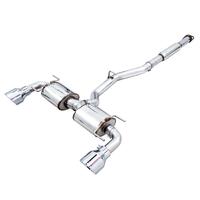 AWE Subaru BRZ/ Toyota GR86/ Toyota 86 Touring Edition Cat-Back Exhaust- Chrome Silver Tips