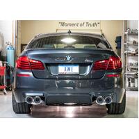 AWE Tuning BMW F10 M5 Touring Edition Axle-Back Exhaust Chrome Silver Tips