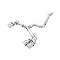 AWE Tuning MK7.5 Golf R Track Edition Exhaust w/Chrome Silver Tips 102mm