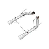 AWE Tuning S197 Mustang GT Axle-back Exhaust - Track Edition (Chrome Silver Tips)