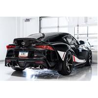 AWE 2020 Toyota Supra A90 Non-Resonated Touring Edition Exhaust - 5in Chrome Silver Tips