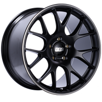 BBS CH-R 20x11.5 5x130 ET65 CB71.6 Satin Black Polished Rim Protector Wheel