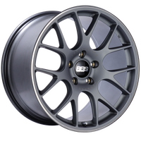 BBS CH-R 20x11.5 5x130 ET47 CB71.6 Satin Titanium Polished Rim Protector Wheel